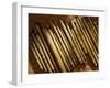 Carved Bamboo Containers from Sarawak, Malaysia-null-Framed Giclee Print