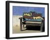 Carved Bench Detail, Todos Santos, Baja, Mexico-Cindy Miller Hopkins-Framed Photographic Print