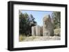 Carved Bronze Age Granite Statue Menhirs at Filitosa-Nick Upton-Framed Photographic Print