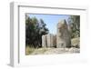 Carved Bronze Age Granite Statue Menhirs at Filitosa-Nick Upton-Framed Photographic Print