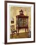 Carved China Case in Chippendale's Chinese Manner, 1911-1912-Edwin Foley-Framed Giclee Print