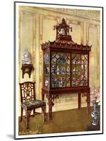 Carved China Case in Chippendale's Chinese Manner, 1911-1912-Edwin Foley-Mounted Giclee Print