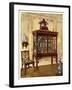 Carved China Case in Chippendale's Chinese Manner, 1911-1912-Edwin Foley-Framed Giclee Print