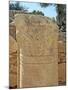Carved Column, Patara, Turkey-null-Mounted Photographic Print