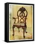 Carved Early Chippendale Chairman's Chair, 1911-1912-Edwin Foley-Framed Stretched Canvas