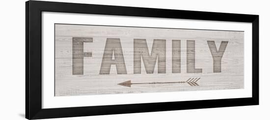 Carved Family-Kimberly Allen-Framed Art Print