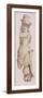 Carved Figure in Oak, 1834-William Henry Kearney-Framed Giclee Print