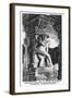 Carved Figure in Rami Peram's Pagoda, Ramesvaram, India, C1925-null-Framed Giclee Print