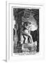 Carved Figure in Rami Peram's Pagoda, Ramesvaram, India, C1925-null-Framed Giclee Print