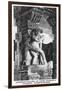 Carved Figure in Rami Peram's Pagoda, Ramesvaram, India, C1925-null-Framed Giclee Print