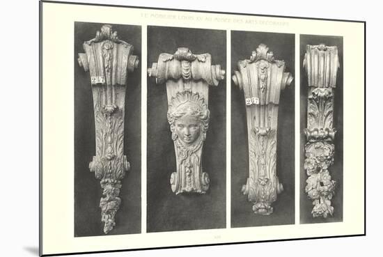 Carved Furniture Details-null-Mounted Art Print