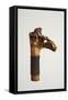 Carved Handle of an Iban Sword from Sarawak, Malaysia-null-Framed Stretched Canvas