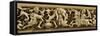 Carved ivory plaque from a piece of furniture, Egypt, Fatimid period, 11th-12th century-Werner Forman-Framed Stretched Canvas