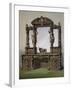 Carved Oak Cabinet from Masterpieces of Industrial Art and Sculpture at International Exhibition-null-Framed Giclee Print