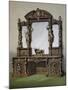 Carved Oak Cabinet from Masterpieces of Industrial Art and Sculpture at International Exhibition-null-Mounted Giclee Print