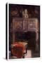 Carved Oak Lous XII Dressoir, 1910-Edwin Foley-Stretched Canvas