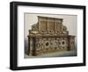 Carved Oak Sideboard from Masterpieces of Industrial Art and Sculpture at International Exhibition-null-Framed Giclee Print