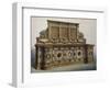 Carved Oak Sideboard from Masterpieces of Industrial Art and Sculpture at International Exhibition-null-Framed Giclee Print