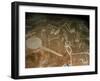 Carved Petroglyph' (People, Deers, Elks, Birds, Boots and Circle), 4th-3rd Millenium BC-null-Framed Photographic Print