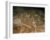 Carved Petroglyph' (People, Deers, Elks, Birds, Boots and Circle), 4th-3rd Millenium BC-null-Framed Photographic Print