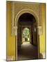 Carved Plaster above Arch in Casa de Pilatos Palace, Sevilla, Spain-Merrill Images-Mounted Photographic Print