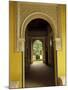 Carved Plaster above Arch in Casa de Pilatos Palace, Sevilla, Spain-Merrill Images-Mounted Photographic Print