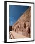 Carved Stone Tenon-Heads in a Wall of a Semi-Subterranean Temple in Tiwanaku-Alex Saberi-Framed Photographic Print