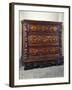 Carved Three Drawer Chest of Drawers, Living Room Furniture-null-Framed Giclee Print