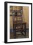 Carved Walnut Chair, Spain-null-Framed Giclee Print