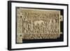 Carved Whalebone Casket Panel, from Treasure of Church of Saint Julien at Brioude-null-Framed Giclee Print