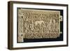 Carved Whalebone Casket Panel, from Treasure of Church of Saint Julien at Brioude-null-Framed Giclee Print