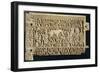 Carved Whalebone Casket Panel, from Treasure of Church of Saint Julien at Brioude-null-Framed Giclee Print