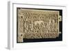 Carved Whalebone Casket Panel, from Treasure of Church of Saint Julien at Brioude-null-Framed Giclee Print