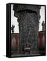 Carved Wood Throne, Basilica of Saint Bartholomew, Benevento, Campania, Italy-null-Framed Stretched Canvas