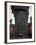 Carved Wood Throne, Basilica of Saint Bartholomew, Benevento, Campania, Italy-null-Framed Giclee Print