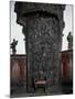 Carved Wood Throne, Basilica of Saint Bartholomew, Benevento, Campania, Italy-null-Mounted Giclee Print