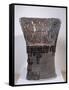 Carved Wood Throne, from Verucchio-null-Framed Stretched Canvas