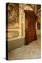 Carved Wooden Door Inside Rathaus (Town Hall-null-Stretched Canvas