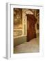 Carved Wooden Door Inside Rathaus (Town Hall-null-Framed Photographic Print