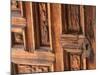 Carved Wooden Door, San Miguel De Allende, Mexico-Merrill Images-Mounted Photographic Print