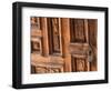 Carved Wooden Door, San Miguel De Allende, Mexico-Merrill Images-Framed Photographic Print