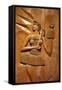 Carved Wooden Relief Depicting Candomble and Orisha by Artist Carybe, Afro-Brazilian Museum-Godong-Framed Stretched Canvas