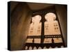 Carved Wooden Window, Shibam, Seiyun District, Yemen-Michele Falzone-Stretched Canvas