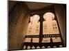 Carved Wooden Window, Shibam, Seiyun District, Yemen-Michele Falzone-Mounted Photographic Print