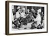 Carving a Side of Beef at the Annual Banquet at the Guildhall, London, 1926-1927-null-Framed Giclee Print