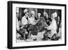 Carving a Side of Beef at the Annual Banquet at the Guildhall, London, 1926-1927-null-Framed Giclee Print