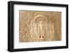 Carving on the wall, Jain Temple, Ranakpur, Rajasthan, India.-Inger Hogstrom-Framed Photographic Print