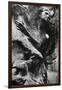 Carving on Tomb, Pere Lachaise Cemetery, Paris-Simon Marsden-Framed Giclee Print