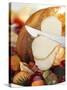 Carving White Meat of Roast Turkey-Steve Lupton-Stretched Canvas