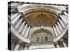 Carvings and Facade Mosaics on St. Mark's Basilica, Venice, Italy-Dennis Flaherty-Stretched Canvas